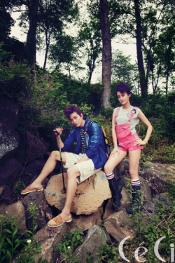 Joo Won, Kang Byul для CéCi July 2011
