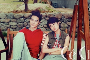 Joo Won, Kang Byul для CéCi July 2011
