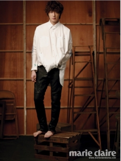 Jung Il Woo для Marie Claire Korea April 2011
