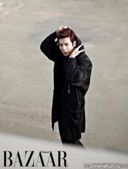 Jung Kyung Ho для Harper’s Bazaar April 2013