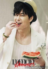 Jung Woo Sung для L’Officiel Hommes Korea July 2013