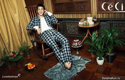 Jung Woo для CeCi Korea December 2013