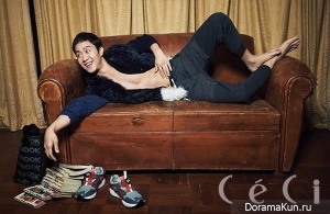 Jung Woo для CeCi Korea December 2013