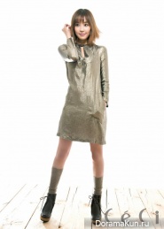 Jung Yoo Mi для CeCi February 2013