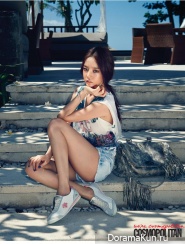 KARA (Goo Hara) для Cosmopolitan June 2014