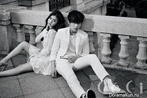Kang Ha Neul, Kim So Eun для CeCi July 2014