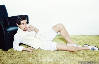 Kang Ha Neul для Harper’s Bazaar May 2014