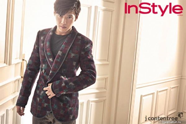 Kang Ha Neul для InStyle Korea December 2013