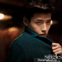 Kang Ha Neul для Singles Magazine February 2014