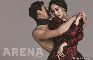 Kang Han Na для Arena Homme Plus January 2014