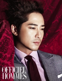 Kang Ji Hwan для L'Officiel Hommes Korea September 2011