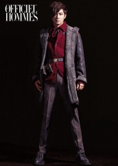 Kang Ji Hwan для L'Officiel Hommes Korea September 2011