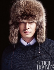 Kang Ji Hwan для L'Officiel Hommes Korea September 2011