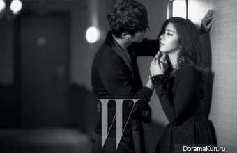 Kang Ji Hwan, Son Dam Bi для W Korea September 2012