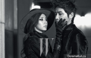 Kang Ji Hwan, Son Dam Bi для W Korea September 2012