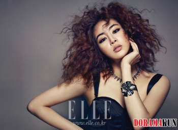 Kang So Ra для Elle Korea August 2012