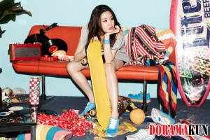 Kang So Ra для K-Swiss 2012 Ad Campaign