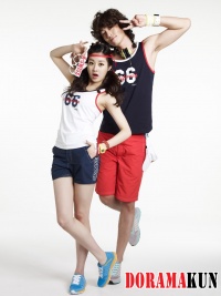 Kang So Ra для K-Swiss 2012 Ad Campaign
