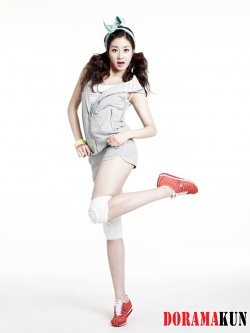Kang So Ra для K-Swiss 2012 Ad Campaign