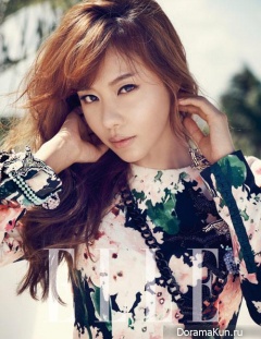 Kim Ah Joong для Elle December 2012 Extra