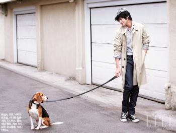 Kim Bum для Elle Korea April 2010