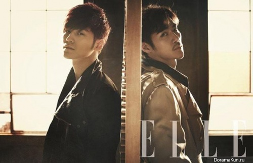 Kim Bum, Kim Kang Woo для Elle March 2013
