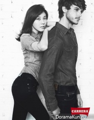 Kim Ha Neul для Carrera Jeans 2013 Ads
