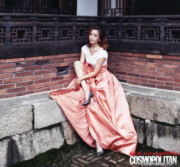 Kim Hee Sun для Cosmopolitan Korea September 2013