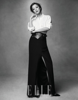 Kim Hee Sun для Elle Korea February 2012