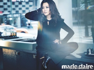 Kim Hee Sun для Marie Claire November 2012