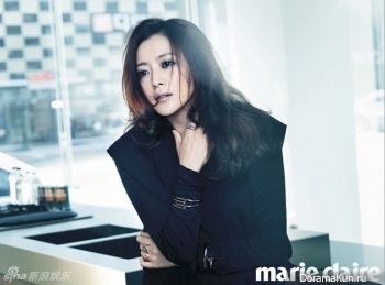 Kim Hee Sun для Marie Claire November 2012
