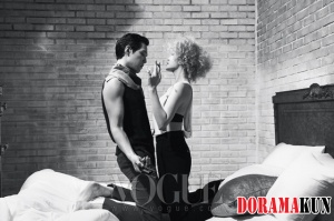 Lee Jung Jae, Kim Hye Soo для Vogue Korea July 2012 Extra