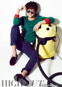 Kim Hyun Joong для High Cut Vol. 96