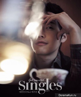 Kim Jae Won для Singles February 2013