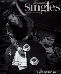 Kim Jae Won для Singles February 2013