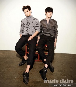Kim Jae Wook, Taecyeon (2PM) для Marie Claire September 2013