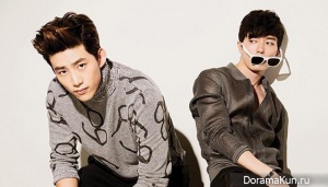 Kim Jae Wook, Taecyeon (2PM) для Marie Claire September 2013