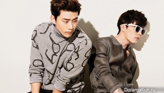 Kim Jae Wook, Taecyeon (2PM) для Marie Claire September 2013