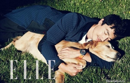 Kim Ji Hoon для Elle Korea December 2013