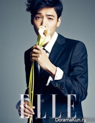 Kim Ji Hoon для Elle Korea December 2013