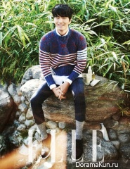 Kim Ji Hoon для Elle Korea December 2013