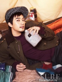 Kim Ji Hoon для SURE January 2013