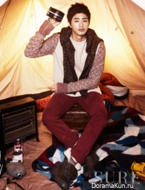 Kim Ji Hoon для SURE January 2013