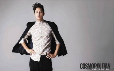 Kim Ji Suk и др. для Cosmopolitan Korea September 2013