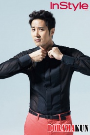 Kim Ji Suk для InStyle Korea August 2012