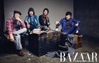 Kim Jung Tae и др. для Harper's Bazaar February 2013