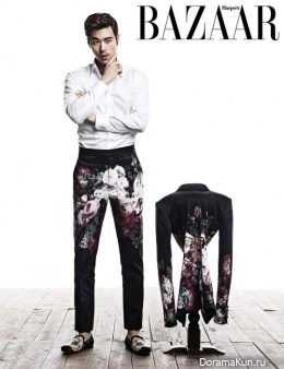 Kim Kang Woo для Harper's Bazaar February 2013