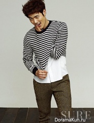 Kim Kang Woo для SURE January 2013