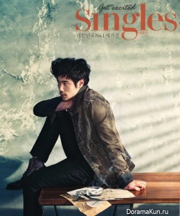 Kim Kang Woo для Singles March 2013