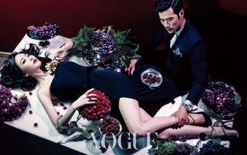 Kim Kang Woo, Kim Hyo Jin для Vogue Korea June 2012
